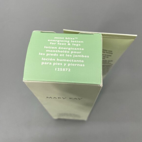 Mary Kay Mint Bliss Energizing Lotion for Feet & Hands 3oz - Picture 4 of 4